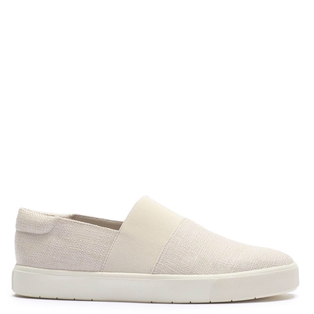 Last Pair! Vince Corbin Pull-on Sneakers Off-White - Picture 7 of 8